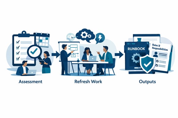 Business Continuity Plan Refresh Scope: What Work Is Included (Activities, Inputs and Outputs)