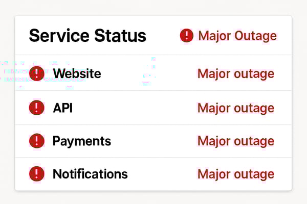 Cloud Outage Response: How Businesses Can Prepare for AWS, Azure or Google Cloud Downtime
